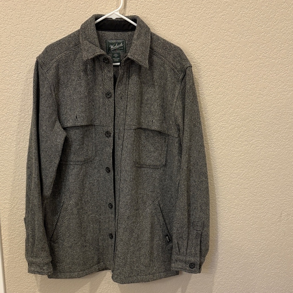 New, Never Worn Woolrich Men's Wool Stag Shirt Jacket 6138  - Medium